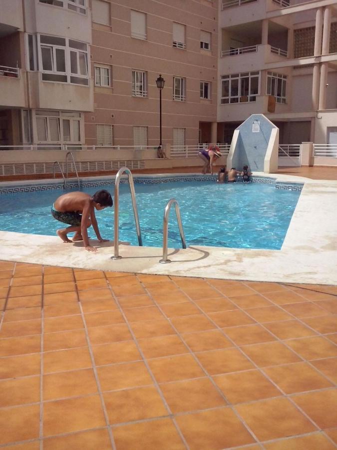 Apartamento Con Piscina Y Terraza A 50 Metros De La Playa Roquetas de Mar Extérieur photo